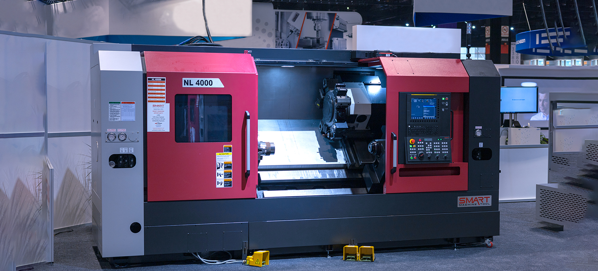 SMART NL 4000 – BOX WAY – (18″ CHUCK) 2-Axis CNC Lathes